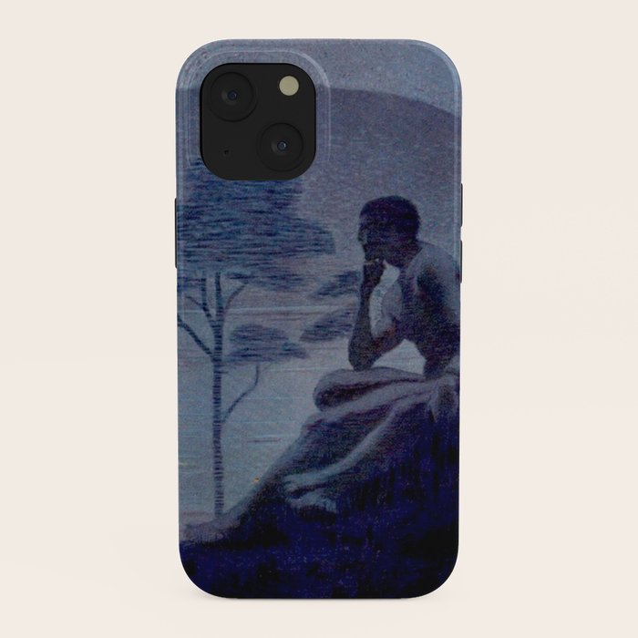 "Give me nights perfectly quiet...and I looking up at the stars" Leaves of Grass by Margaret Cook iPhone Case