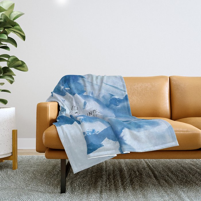 "Here's To Finding Joy, Every Day On The Journey" Throw Blanket