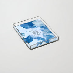 "Here's To Finding Joy, Every Day On The Journey" Acrylic Tray