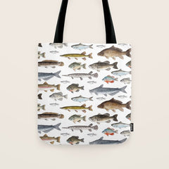 A Few Freshwater Fish Tote Bag