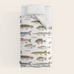 A Few Freshwater Fish Comforter