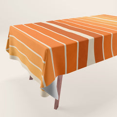 70s Retro Vintage Style Minimal Design 553 Tablecloth