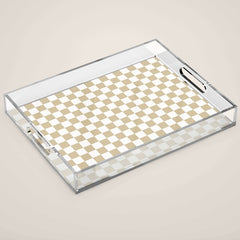 1989 Check Acrylic Tray