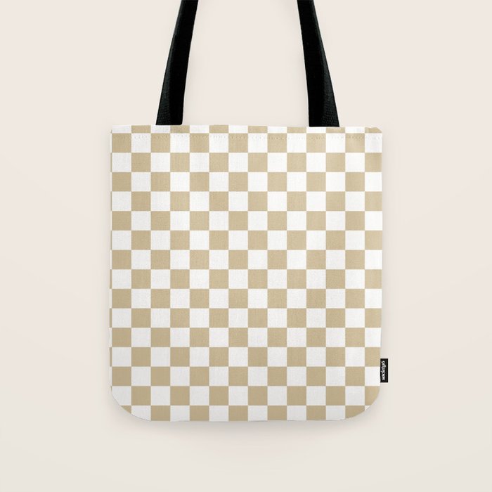 1989 Check Tote Bag