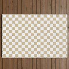 1989 Check Outdoor Rug