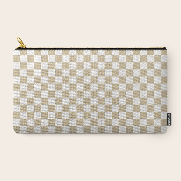 1989 Check Carry All Pouch