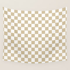 1989 Check Wall Tapestry