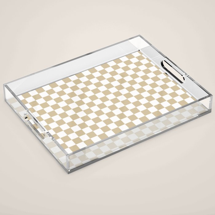 1989 Check Acrylic Tray