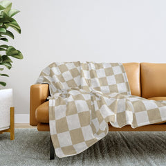 1989 Check Throw Blanket