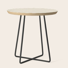 1989 Check Side Table