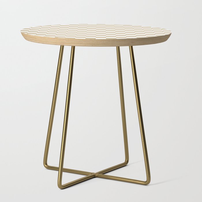 1989 Check Side Table
