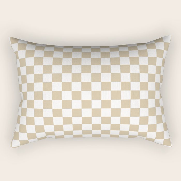 1989 Check Rectangular Pillow