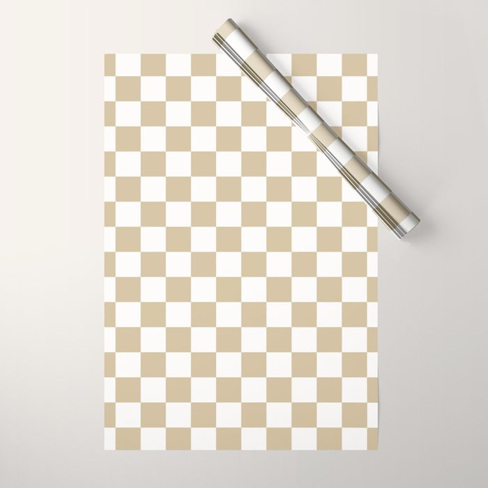 1989 Check Wrapping Paper