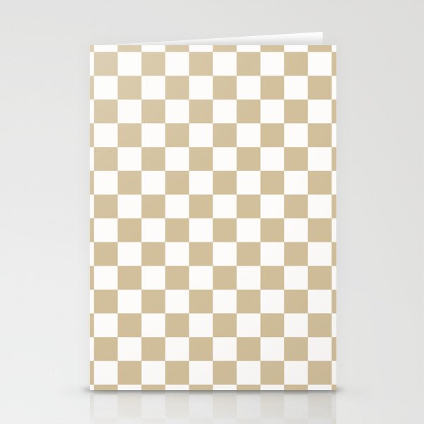 1989 Check Stationery Card