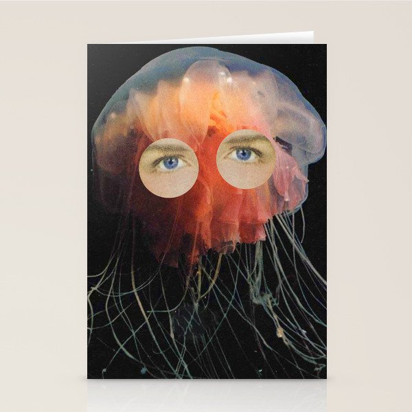 A (very) Jelly Fish Stationery Card