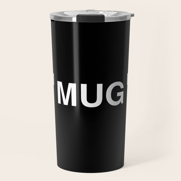 " Art " (Negative) Travel Mug