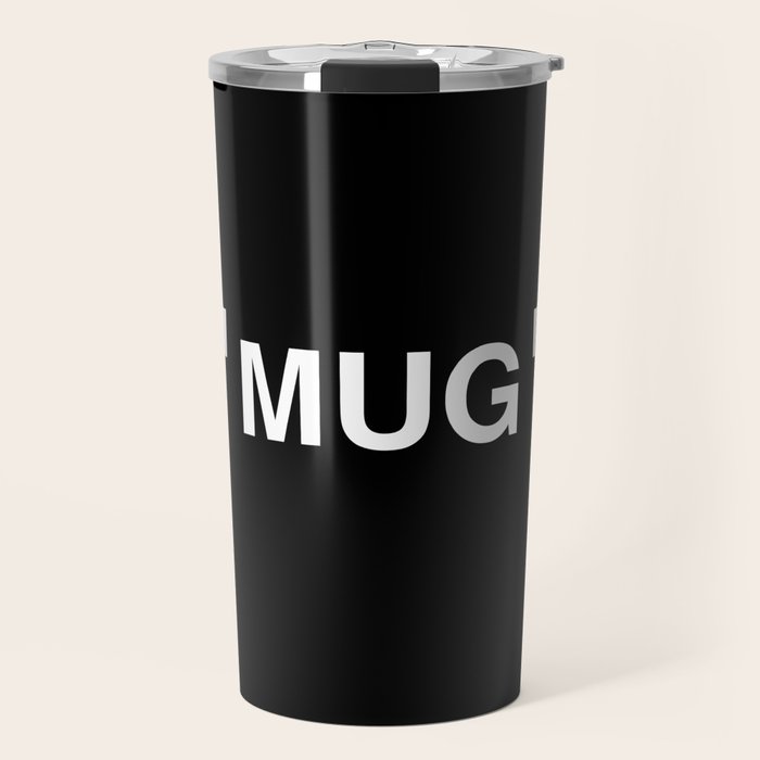 " Art " (Negative) Travel Mug