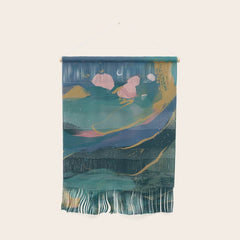"You Are Worthy" Midnight Background Wall Hanging