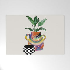 A house plant / Still life Welcome Mat