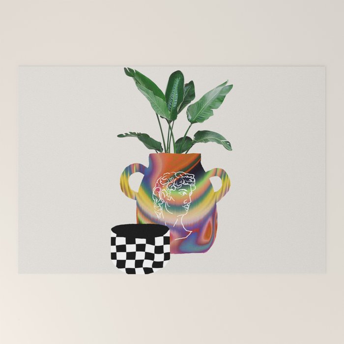 A house plant / Still life Welcome Mat