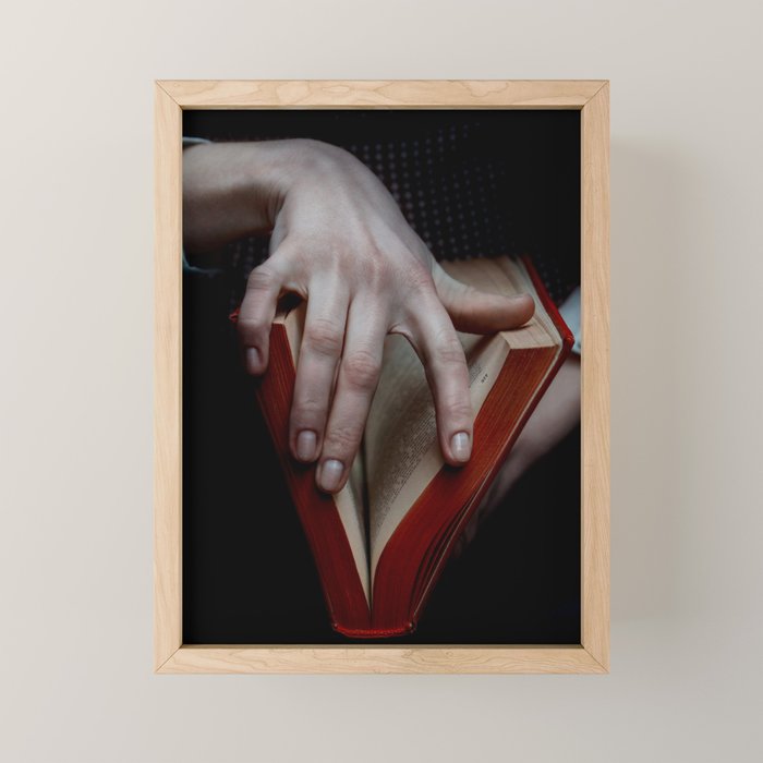"V" doesn't mean Vendetta Mini Art Print