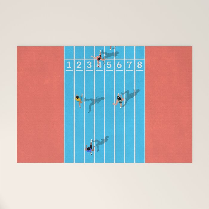 100m  Welcome Mat