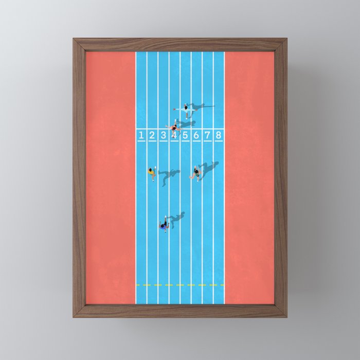 100m  Mini Art Print