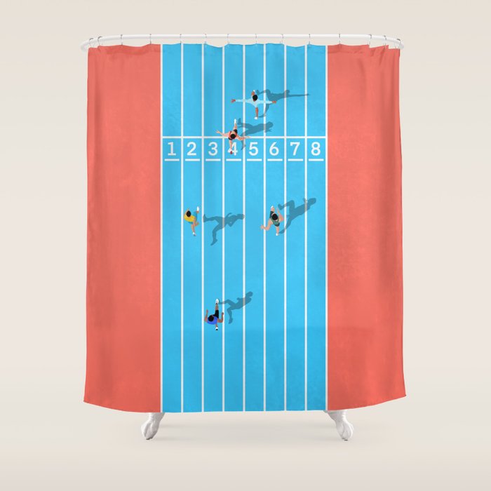 100m  Shower Curtain