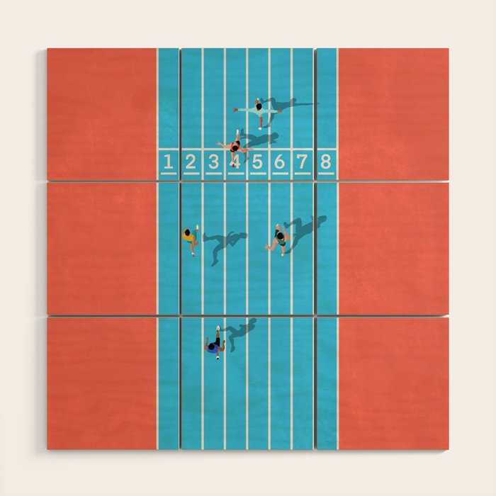 100m  Wood Wall Art