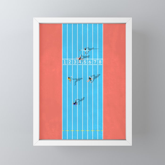 100m  Mini Art Print