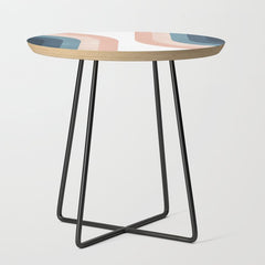 70s Rainbow Side Table