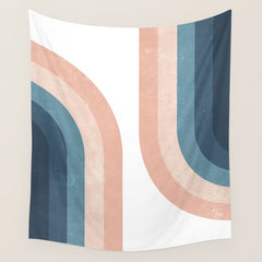 70s Rainbow Wall Tapestry