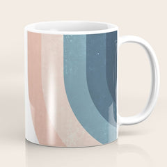 70s Rainbow Coffee Mug