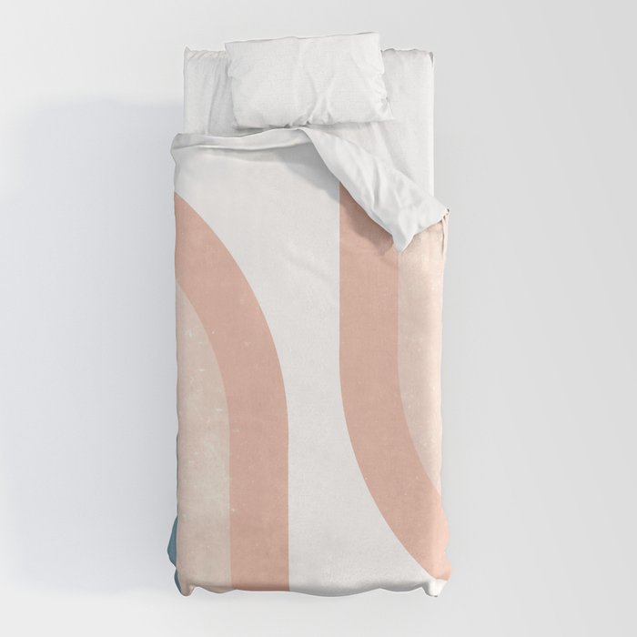 70s Rainbow Duvet Cover