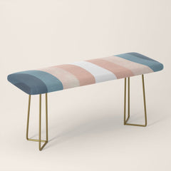 70s Rainbow Bench