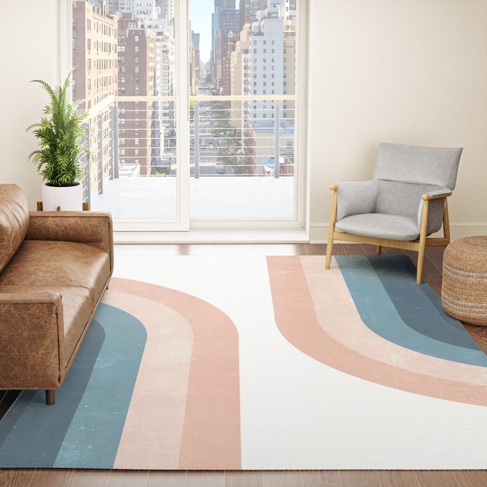 70s Rainbow Rug