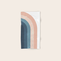 70s Rainbow Bath Towel