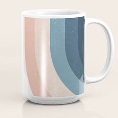 70s Rainbow Coffee Mug