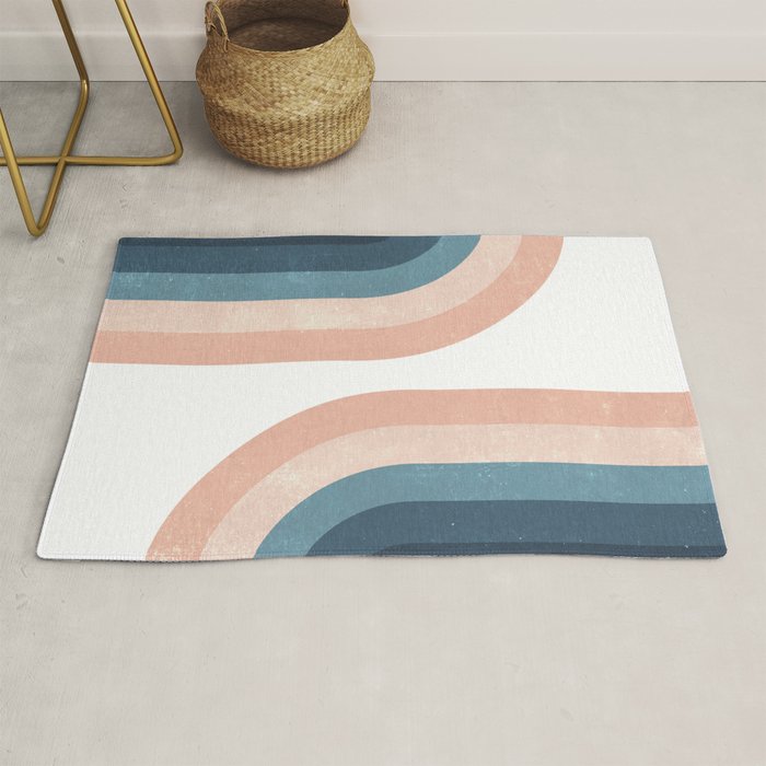 70s Rainbow Rug