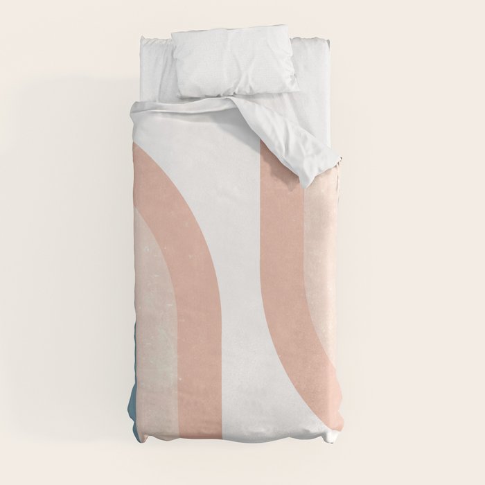 70s Rainbow Duvet Cover