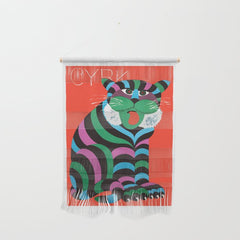 1975 CYRK Polish Circus Tiger Advertising Poster Wall Hanging