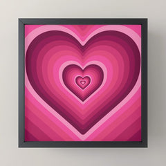 70's Heart Mini Art Print