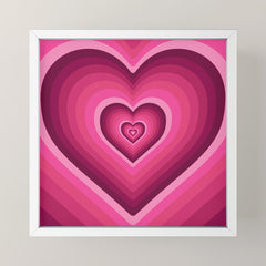 70's Heart Mini Art Print