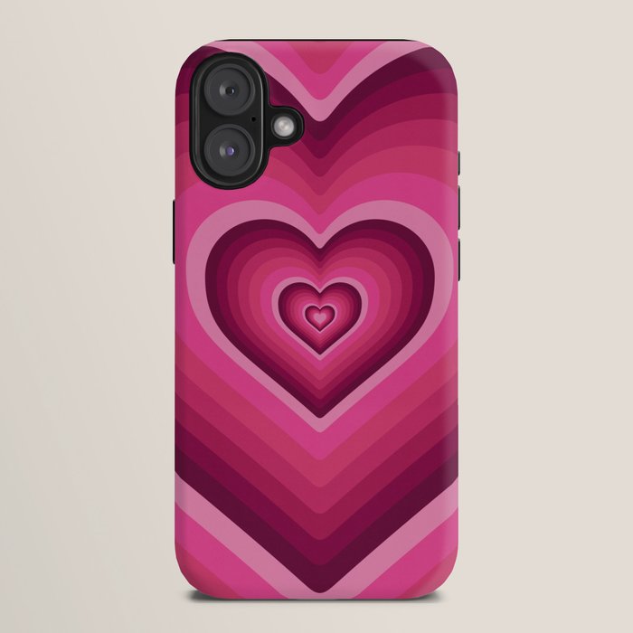 70's Heart iPhone Case
