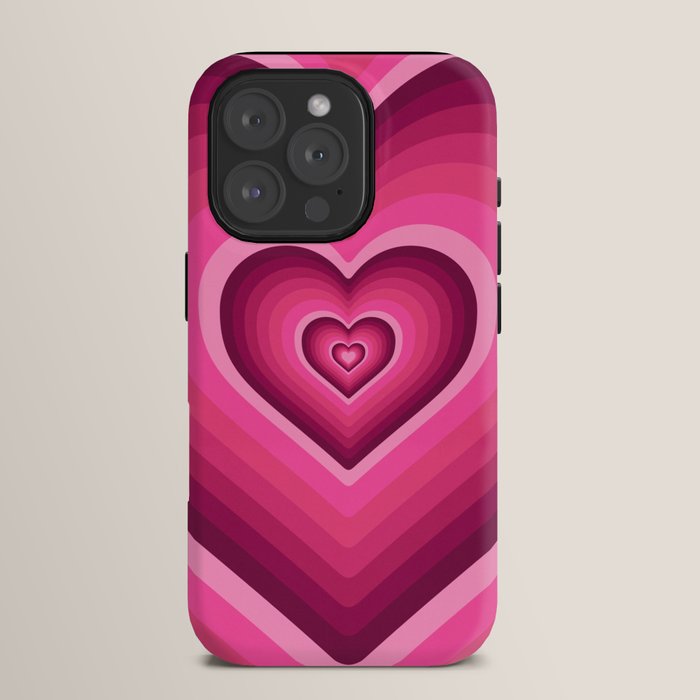 70's Heart iPhone Case