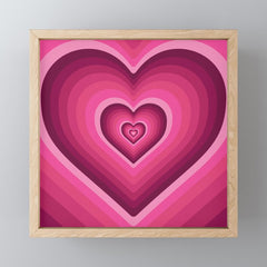 70's Heart Mini Art Print
