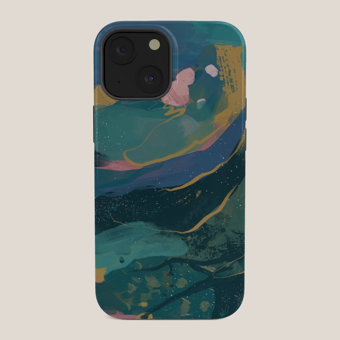 "You Are Worthy" Midnight Background iPhone Case