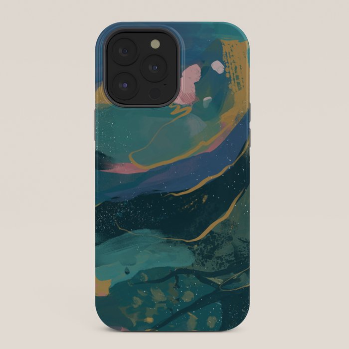 "You Are Worthy" Midnight Background iPhone Case