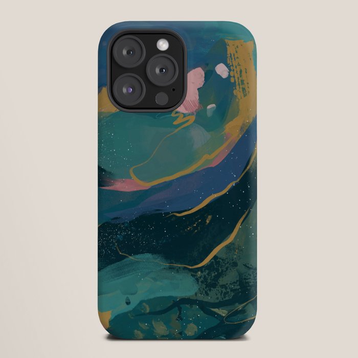 "You Are Worthy" Midnight Background iPhone Case
