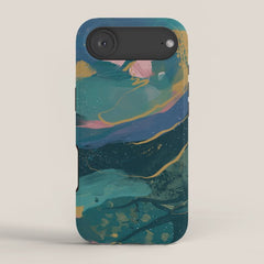 "You Are Worthy" Midnight Background iPhone Case